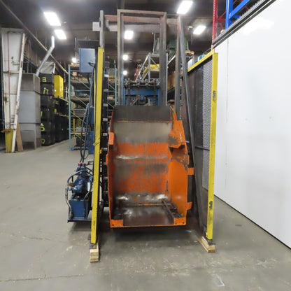 Industrial Foundry Melting Furnace Feeder Loader Dumping Elevator 208-230/460V