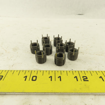 Jergens 3/8-24 Heavy Duty Keylocking Thread Insert Lot Of 10