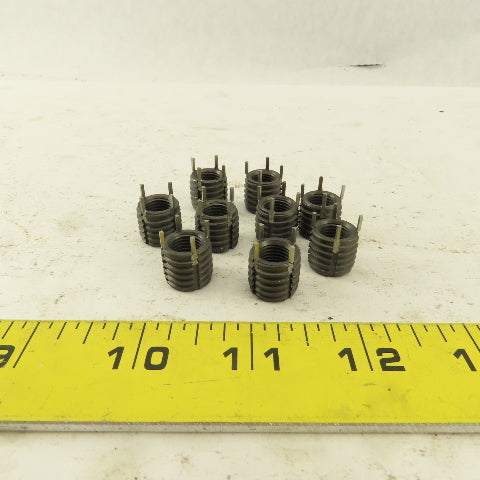 Jergens 3/8-24 Heavy Duty Keylocking Thread Insert Lot Of 10