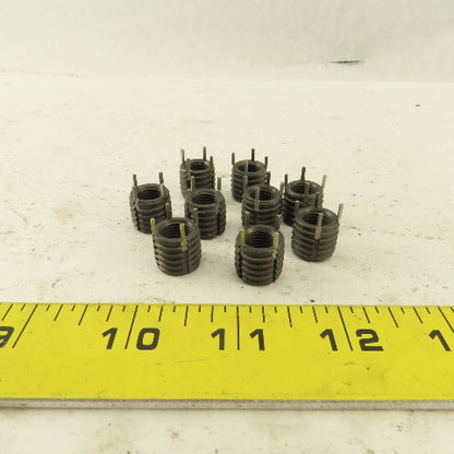 Jergens 3/8-24 Heavy Duty Keylocking Thread Insert Lot Of 10