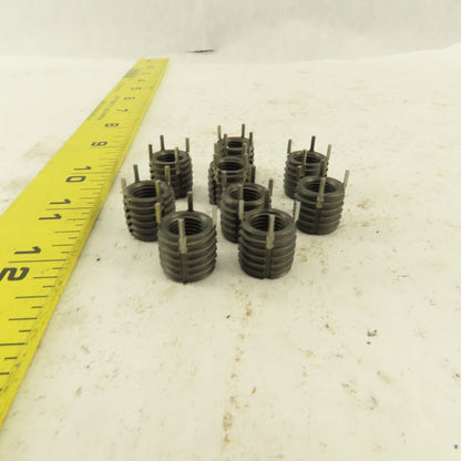 Jergens 3/8-24 Heavy Duty Keylocking Thread Insert Lot Of 10