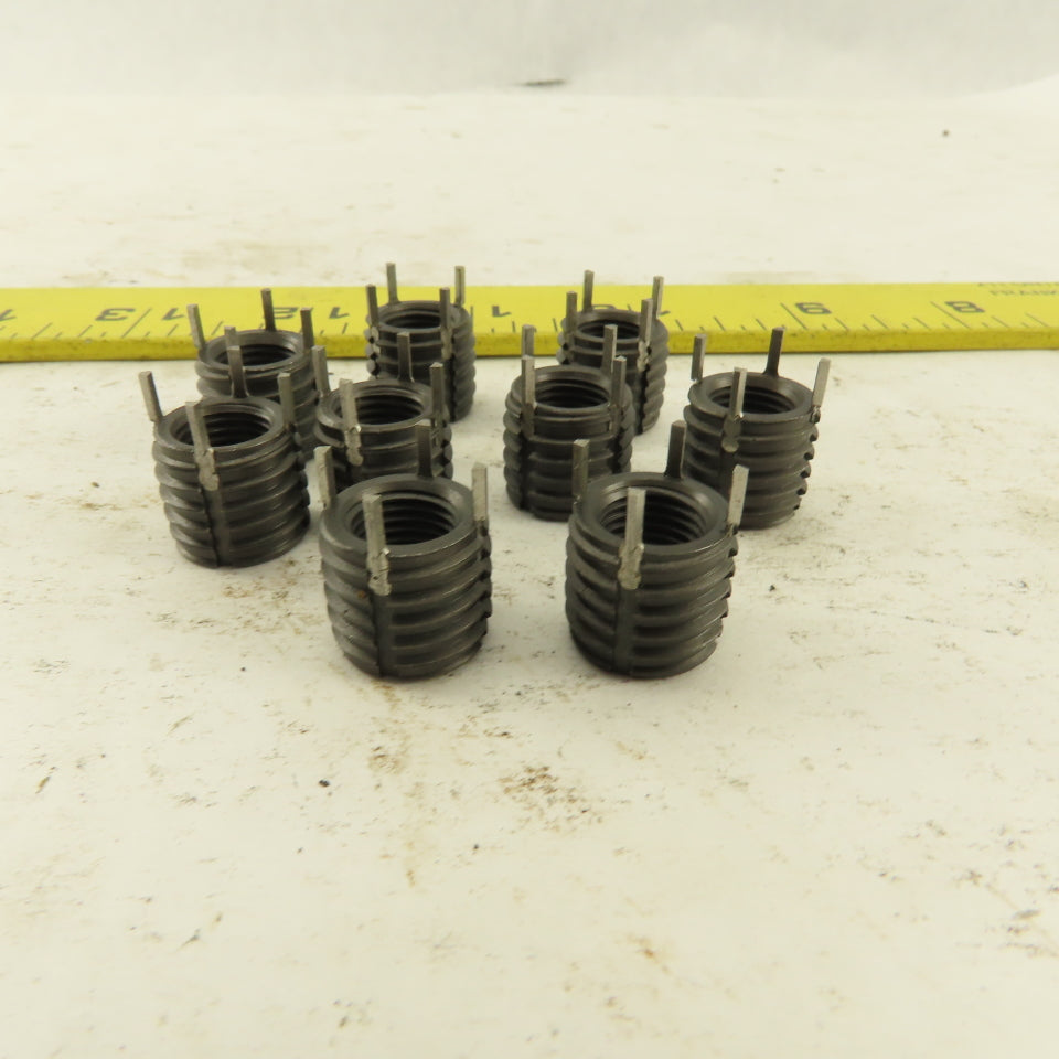 Jergens 3/8-24 Heavy Duty Keylocking Thread Insert Lot Of 10