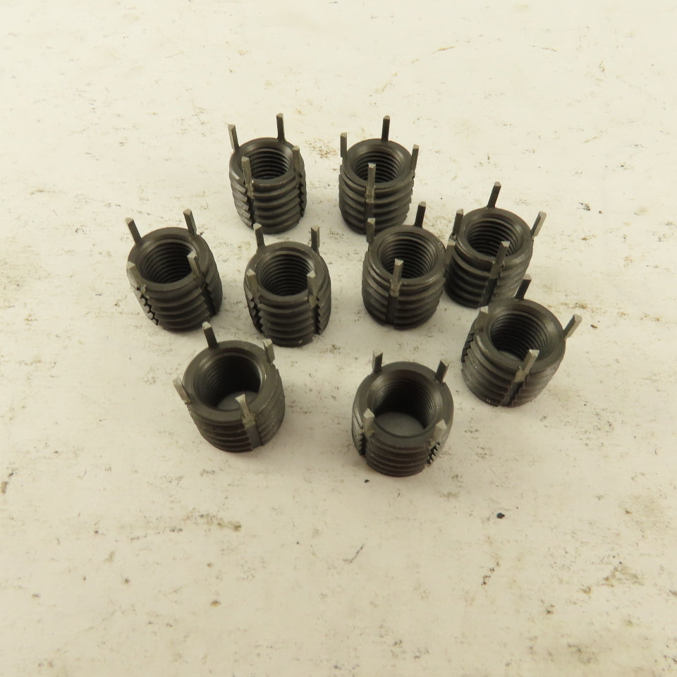 Jergens 3/8-24 Heavy Duty Keylocking Thread Insert Lot Of 10