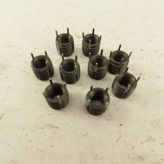 Jergens 3/8-24 Heavy Duty Keylocking Thread Insert Lot Of 10