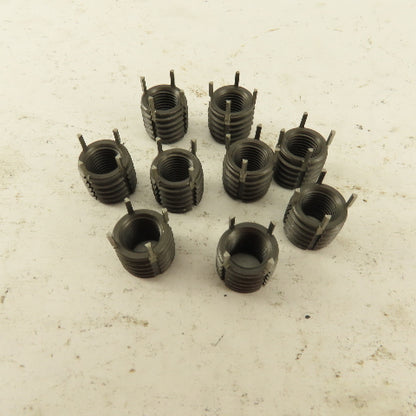 Jergens 3/8-24 Heavy Duty Keylocking Thread Insert Lot Of 10
