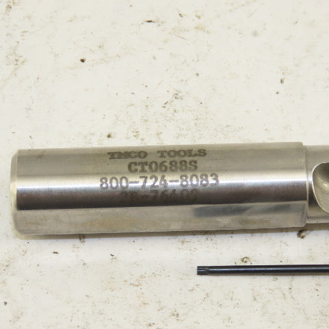 TMCO Tools CT0688S 11/16" Ball Nose Round End 2 Flute Indexing Insert 3/4" Shank
