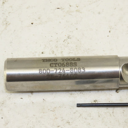TMCO Tools CT0688S 11/16" Ball Nose Round End 2 Flute Indexing Insert 3/4" Shank