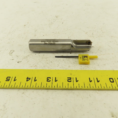 TMCO Tools CT0688S 11/16" Ball Nose Round End 2 Flute Indexing Insert 3/4" Shank