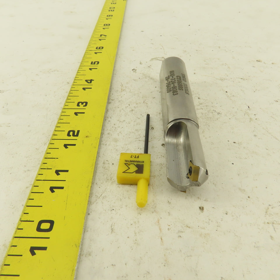 TMCO Tools CT0688S 11/16" Ball Nose Round End 2 Flute Indexing Insert 3/4" Shank