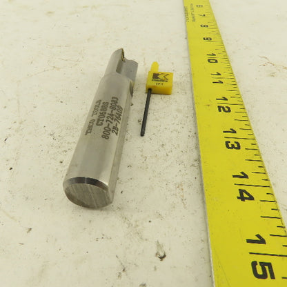 TMCO Tools CT0688S 11/16" Ball Nose Round End 2 Flute Indexing Insert 3/4" Shank