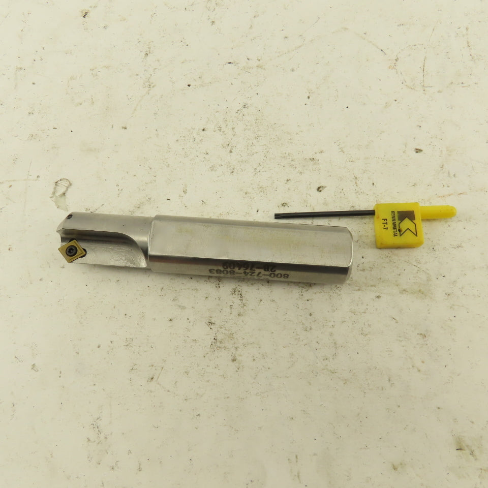 TMCO Tools CT0688S 11/16" Ball Nose Round End 2 Flute Indexing Insert 3/4" Shank