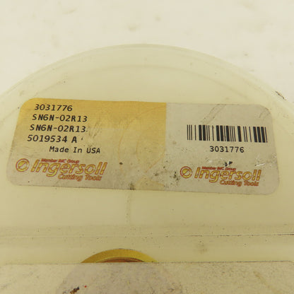 Ingersoll SN6N-02R13 3031776 4 Flute Indexing End Mill Cutter