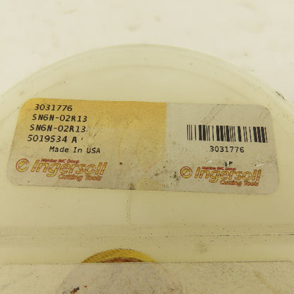 Ingersoll SN6N-02R13 3031776 4 Flute Indexing End Mill Cutter
