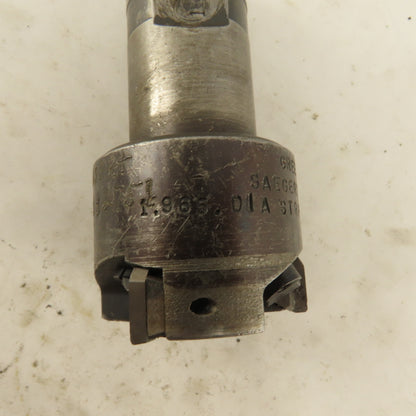 Greenleaf 1.965 Dia. 3 Flute Indexing Insert Face End  Mill 1-1/4" Shank