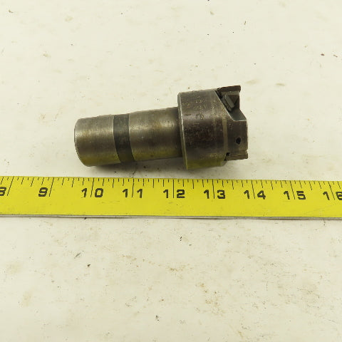 Greenleaf 1.965 Dia. 3 Flute Indexing Insert Face End  Mill 1-1/4" Shank
