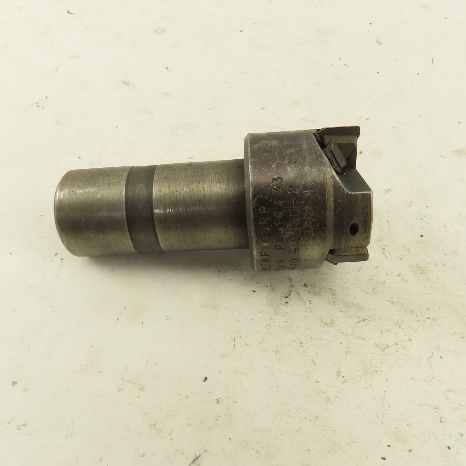 Greenleaf 1.965 Dia. 3 Flute Indexing Insert Face End  Mill 1-1/4" Shank
