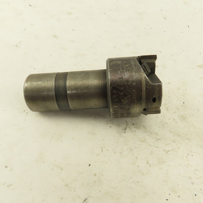 Greenleaf 1.965 Dia. 3 Flute Indexing Insert Face End  Mill 1-1/4" Shank