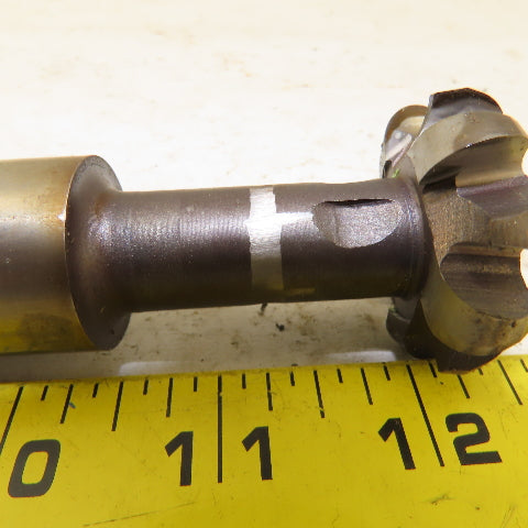 CTI 1-29/64 Dia. Cross Cut Convex Radius Cutter 1" Weldon Shank