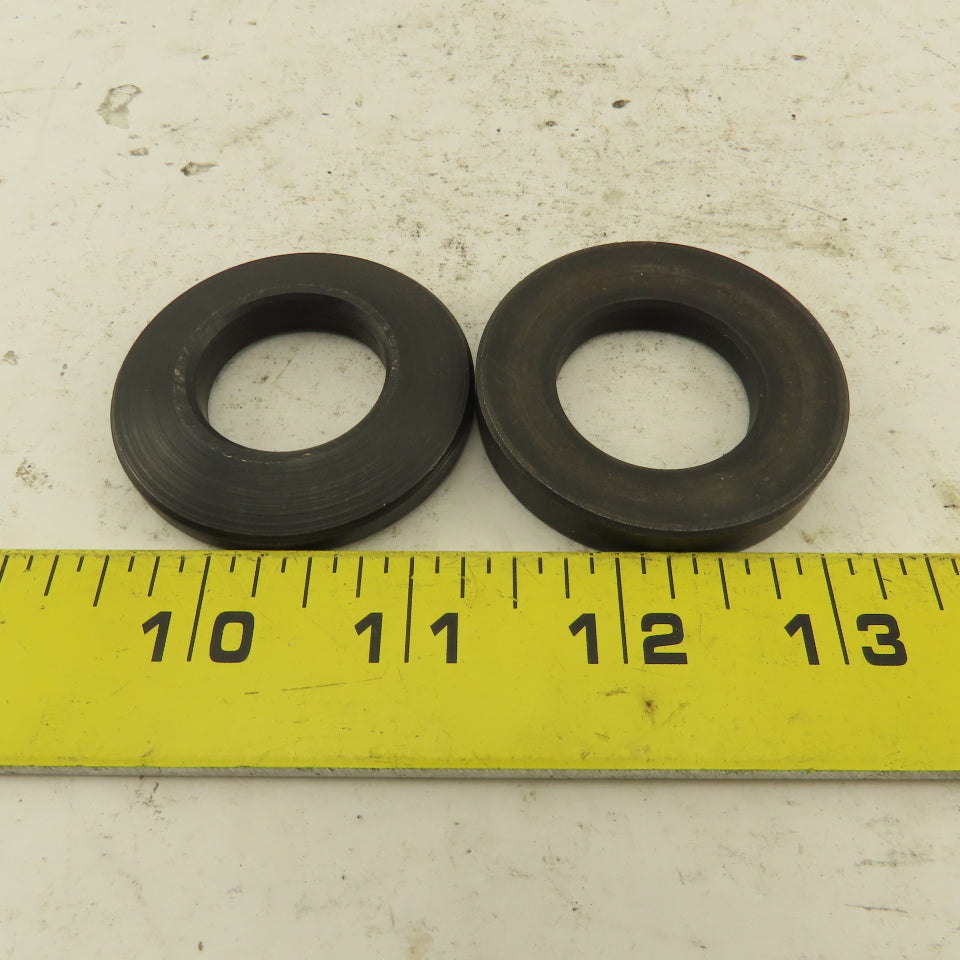 1-7/64" ID x 2" OD  Female & Male Spherical Washer Set Lot Of 2