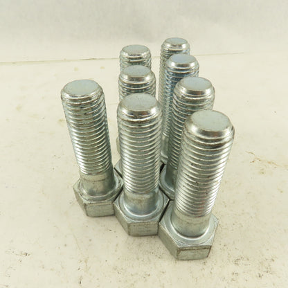 7/8"-9 Hex Head Bolt 2-7/8" Under Head 3-1/2" OAL Lot Of 8
