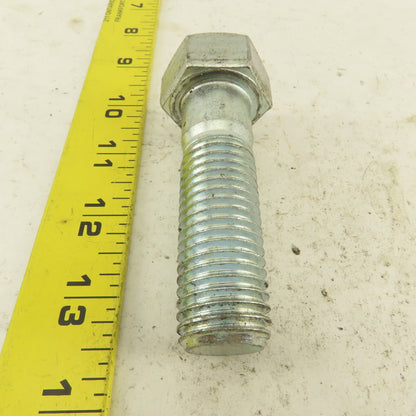 7/8"-9 Hex Head Bolt 2-7/8" Under Head 3-1/2" OAL Lot Of 8