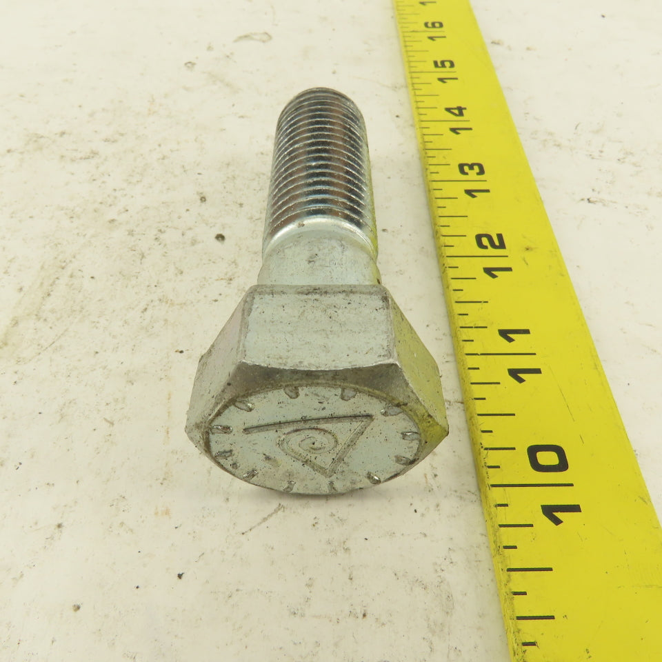 7/8"-9 Hex Head Bolt 2-7/8" Under Head 3-1/2" OAL Lot Of 8