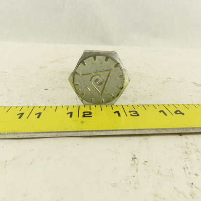 7/8"-9 Hex Head Bolt 2-7/8" Under Head 3-1/2" OAL Lot Of 8