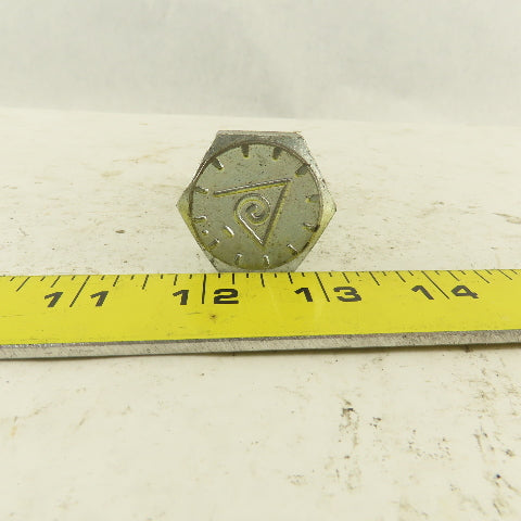 7/8"-9 Hex Head Bolt 2-7/8" Under Head 3-1/2" OAL Lot Of 8