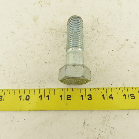 7/8"-9 Hex Head Bolt 2-7/8" Under Head 3-1/2" OAL Lot Of 8