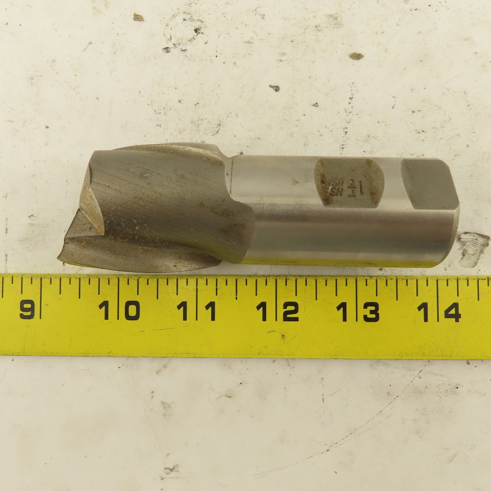 Cleveland Twist Drill 1-1/2" Dia. 2 Flute End Mill Cutter 1-1/2" Shank