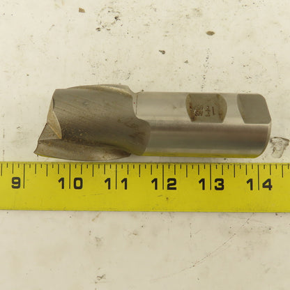 Cleveland Twist Drill 1-1/2" Dia. 2 Flute End Mill Cutter 1-1/2" Shank