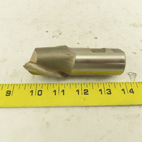 Cleveland Twist Drill 1-1/2" Dia. 2 Flute End Mill Cutter 1-1/2" Shank