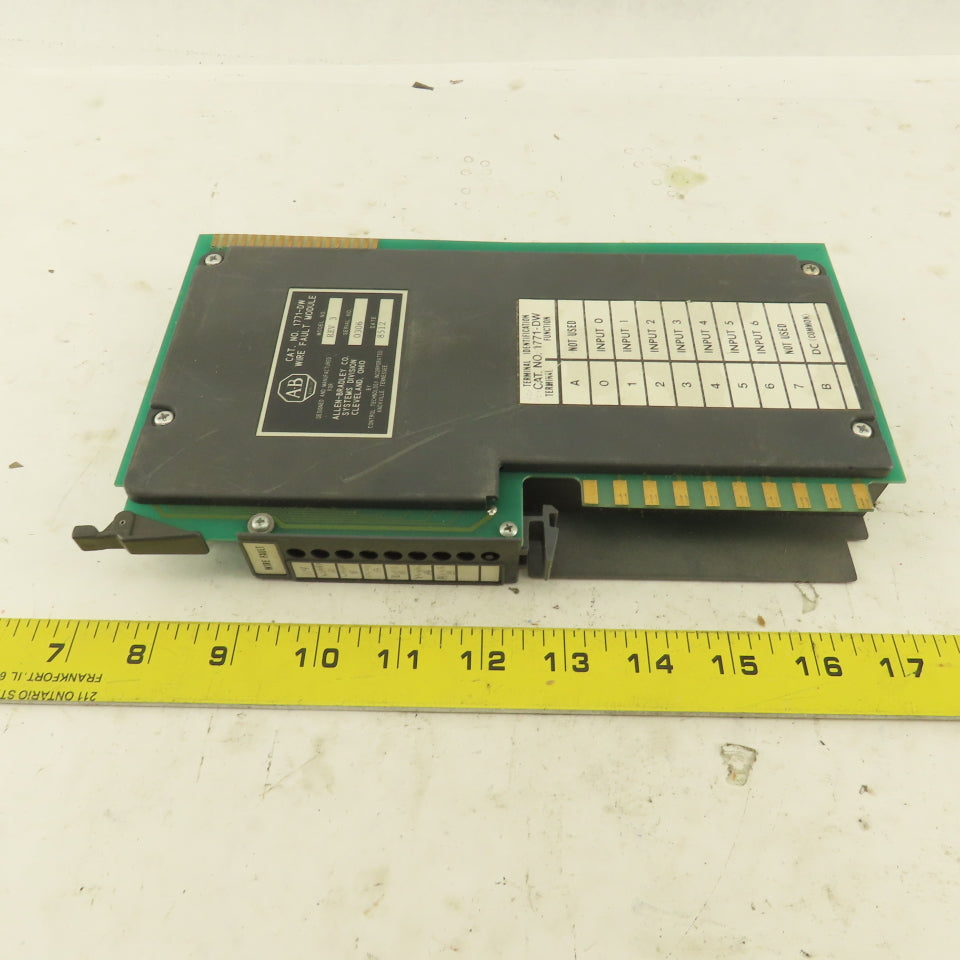 Allen Bradley 1771-DW Wire Fault Module Rev. 3