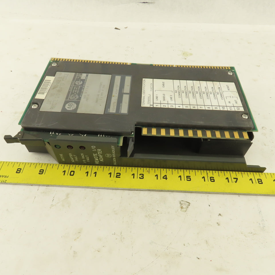 Allen Bradley 1771-ASB FW Rev. F Series B Remote I/O Adapter