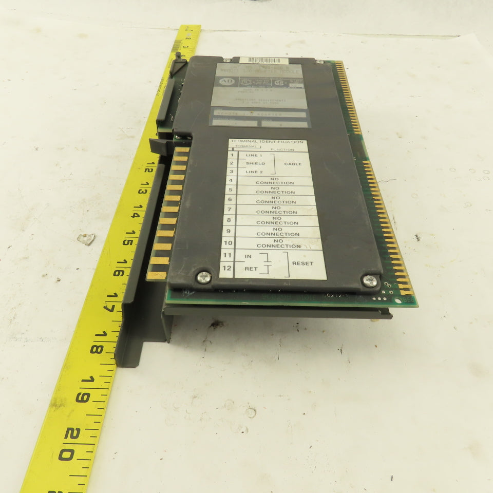 Allen Bradley 1771-ASB FW Rev. F Series B Remote I/O Adapter