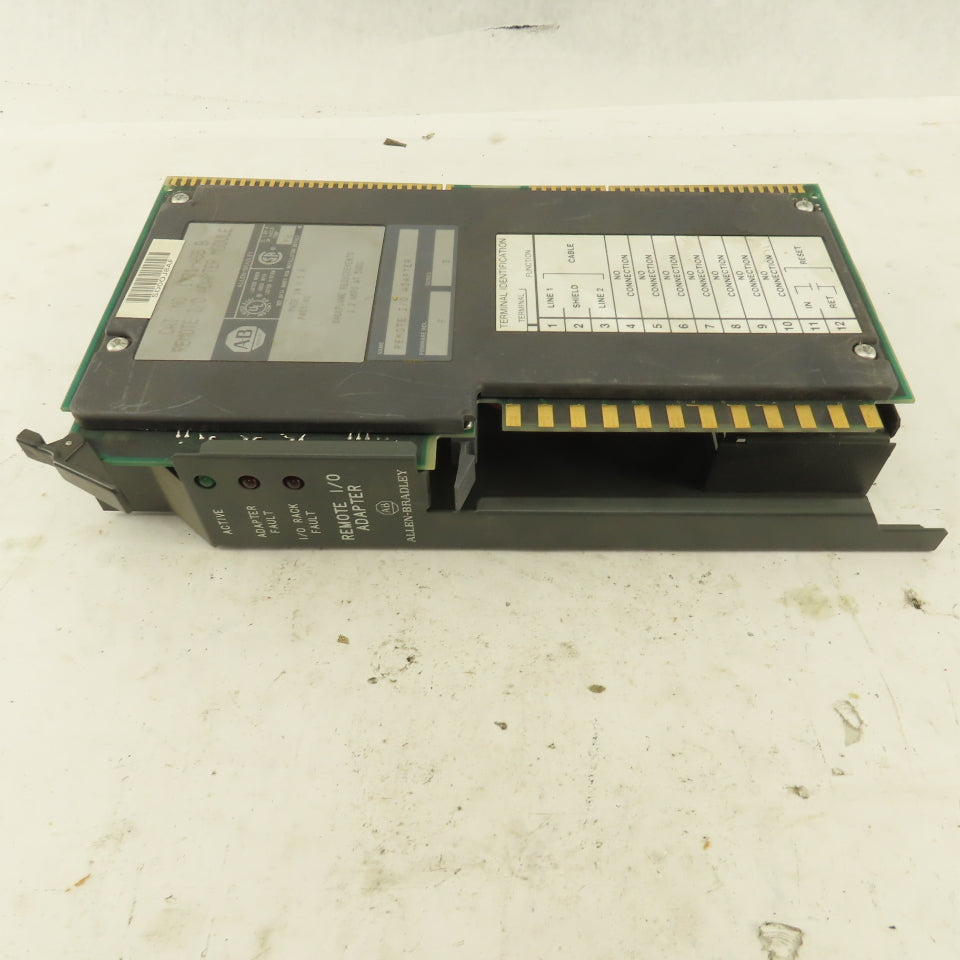 Allen Bradley 1771-ASB FW Rev. F Series B Remote I/O Adapter