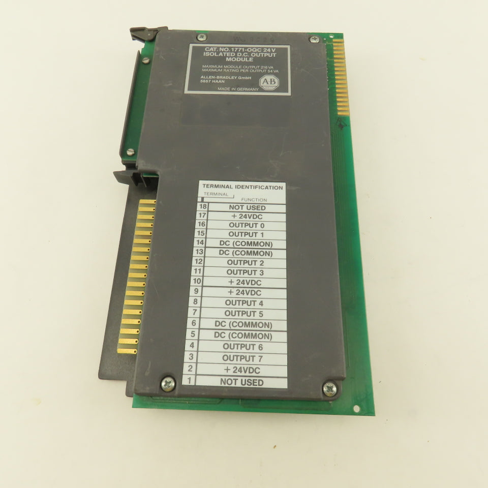 Allen Bradley 1771-OQC Isolated DC Output Module 216VA