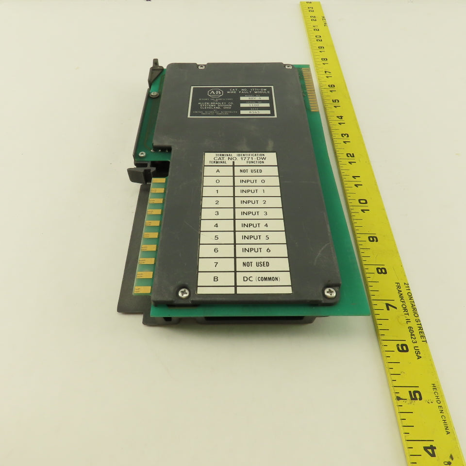 Allen Bradley 1771-DW Rev 4 Wire Fault Module