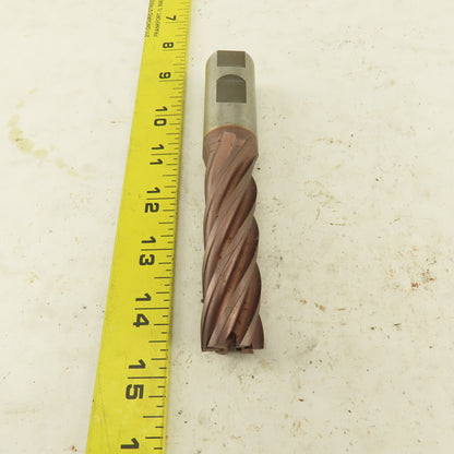 Controx .8930 Dia. 6 Flute Spiral End Mill 1" Shank 18° Rake 5-1/2" OAL