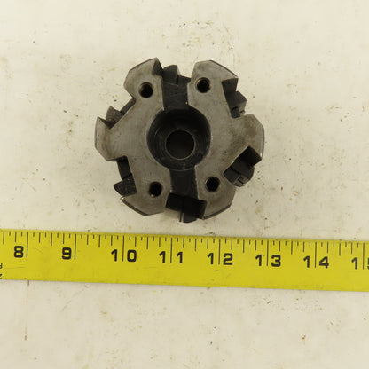 Valenite 103-CC-8457 3" OD Indexing Insert Shell Mill Cutter 1/2 Thru Hole Arbor