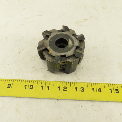 Valenite 103-CC-8457 3" OD Indexing Insert Shell Mill Cutter 1/2 Thru Hole Arbor