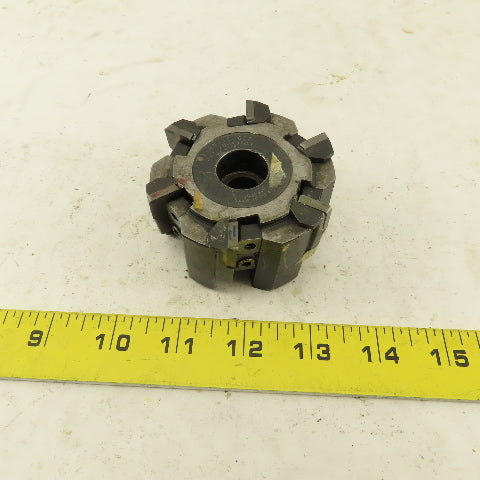 Valenite 103-CC-8457 3" OD Indexing Insert Shell Mill Cutter 1/2 Thru Hole Arbor