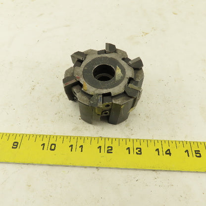 Valenite 103-CC-8457 3" OD Indexing Insert Shell Mill Cutter 1/2 Thru Hole Arbor