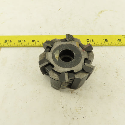 Valenite 103-CC-8457 3" OD Indexing Insert Shell Mill Cutter 1/2 Thru Hole Arbor