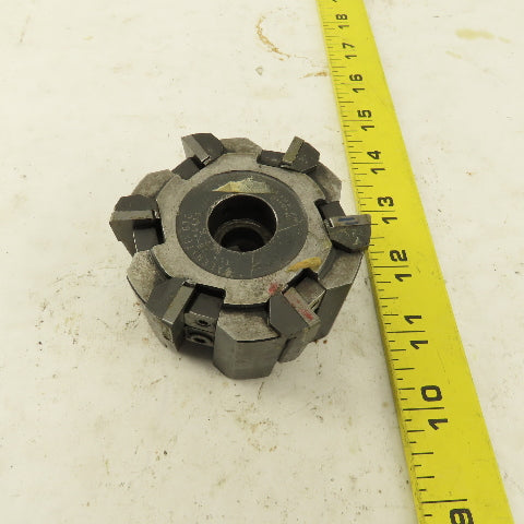 Valenite 103-CC-8457 3" OD Indexing Insert Shell Mill Cutter 1/2 Thru Hole Arbor