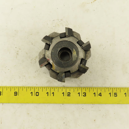Valenite 103-CC-8457 3" OD Indexing Insert Shell Mill Cutter 1/2 Thru Hole Arbor