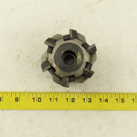 Valenite 103-CC-8457 3" OD Indexing Insert Shell Mill Cutter 1/2 Thru Hole Arbor