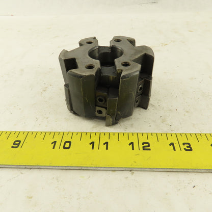 Valenite 103-CC-8457 3" OD Indexing Insert Shell Mill Cutter 1/2 Thru Hole Arbor