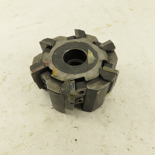 Valenite 103-CC-8457 3" OD Indexing Insert Shell Mill Cutter 1/2 Thru Hole Arbor