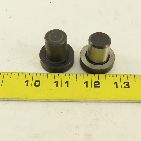 3/4" Dowel 1-1/4" Round Head Hardened Press Fit Locating Pin Lot Of 2